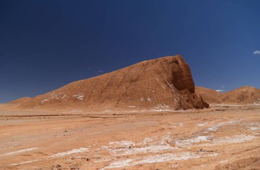 The clay formations of the Labyrinth desert in the Puna of Argentina. High quality photo