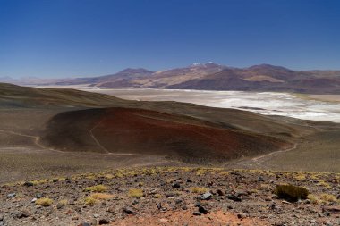 Landscape on the Antofalla Salar, Argentina. High quality photo