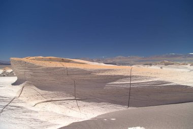 Kuzey Batı Arjantin 'deki sünger taşı tarlası dünyada eşsizdir. Yüksek kalite fotoğraf
