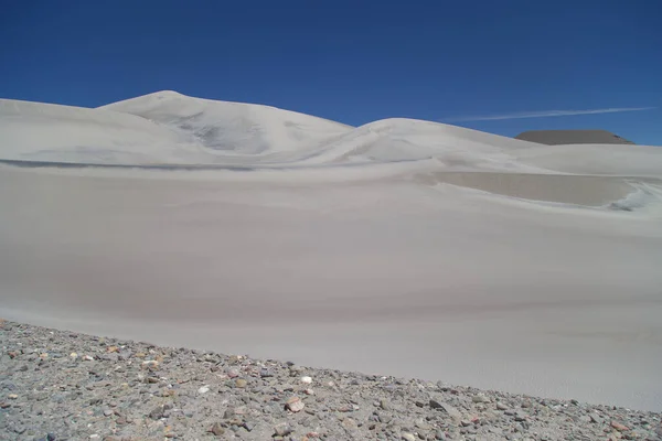 stock image The white dunes of Pumice near the volcanoes in the Puna Aregentina. High quality photo