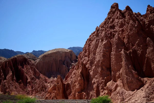 Die Herrlichen Farben Der Quebrada Las Conchas Argentinien Hochwertiges Foto — Stockfoto