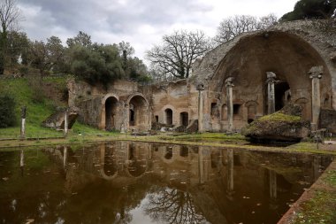 Canopus, Hadrian Villa, Tivoli, Roma. Yüksek kalite fotoğraf