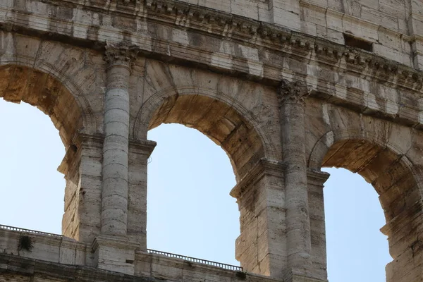 Detail Colosseum Rome Italy High Quality Photo — Stock Photo, Image