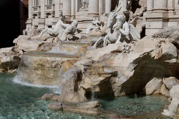 View Trevi Fountain Rome Italy High Quality Photo — Stock Photo, Image