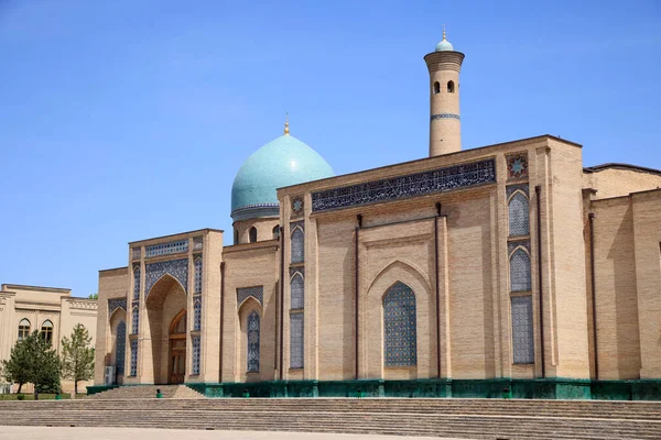 Vista Detalhada Complexo Khast Imam Tashkent Uzbequistão Foto Alta Qualidade Imagem De Stock
