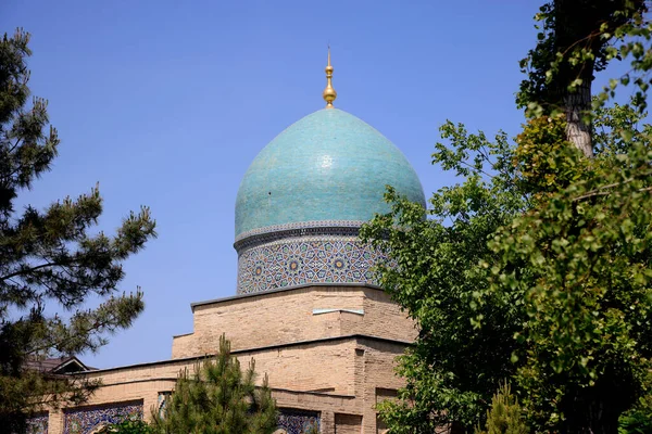Вид Мавзолей Каффал Шаші Ташкенті Узбекистан Фотографія Високої Якості — стокове фото