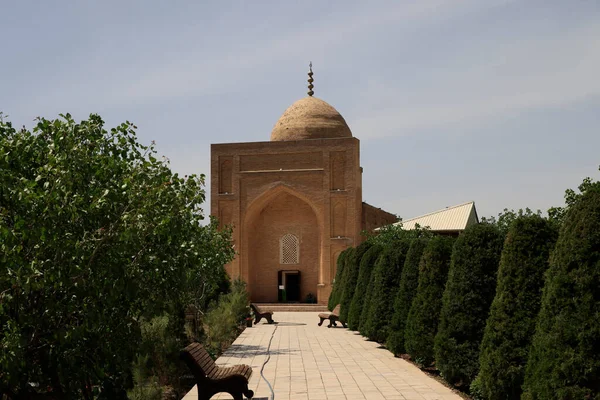 Vista Santuário Langar Ota Uzbequistão Foto Alta Qualidade — Fotografia de Stock