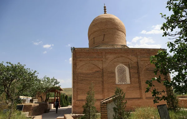 Вид Лангар Ота Святилище Узбекистан Фотографія Високої Якості — стокове фото