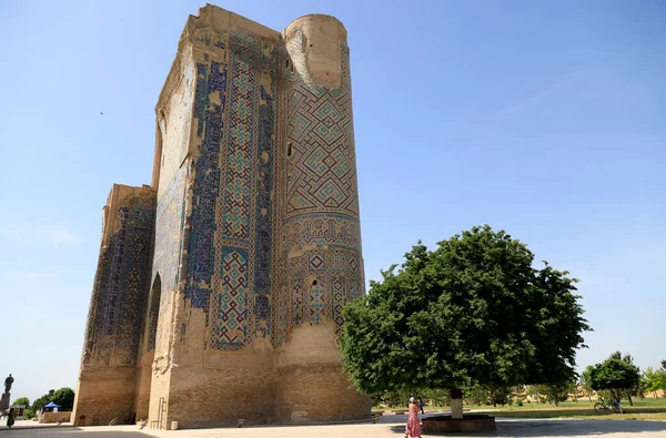 View Jahongir Mausoleum Uzbekistan High Quality Photo — Stock Photo, Image