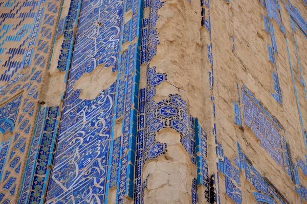 Λεπτομέρεια Διακόσμησης Του Μαυσωλείου Jahongir Ουζμπεκιστάν Υψηλής Ποιότητας Φωτογραφία — Φωτογραφία Αρχείου