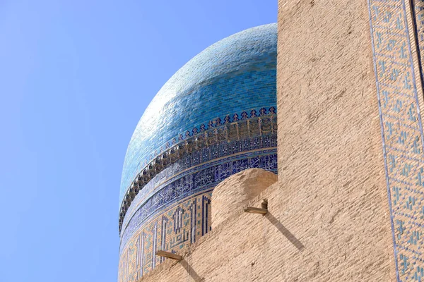 우즈베키스탄 부하라의 모스크 지역의 모습이다 고품질 — 스톡 사진