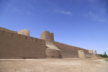 Özbekistan 'daki Guldursun Kala Kalesi. Yüksek kalite fotoğraf