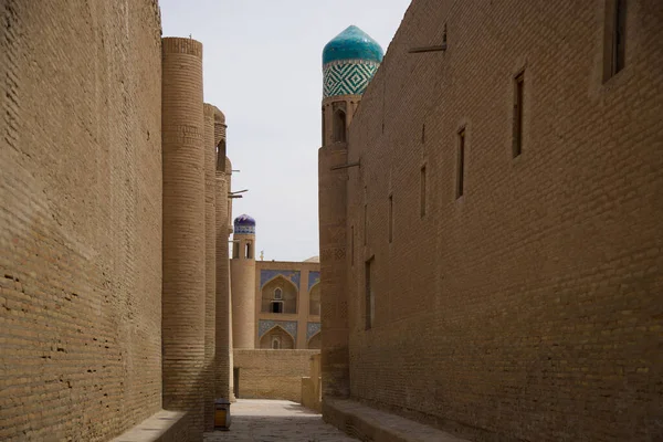 Aperçu Ancienne Ville Khiva Ouzbékistan Photo Haute Qualité — Photo