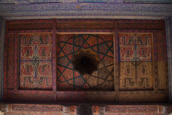 Λεπτομέρεια Του Παλατιού Tosh Hovli Στη Khiva Ουζμπεκιστάν Υψηλής Ποιότητας — Φωτογραφία Αρχείου