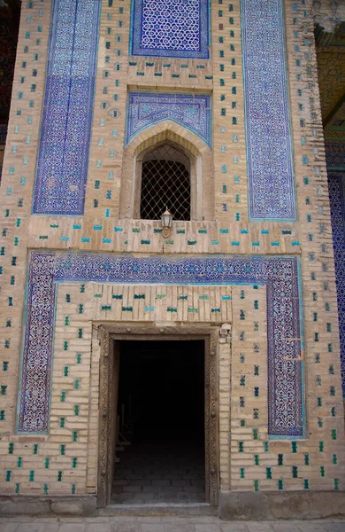 Detail Van Het Tosh Hovli Paleis Khiva Oezbekistan Hoge Kwaliteit — Stockfoto