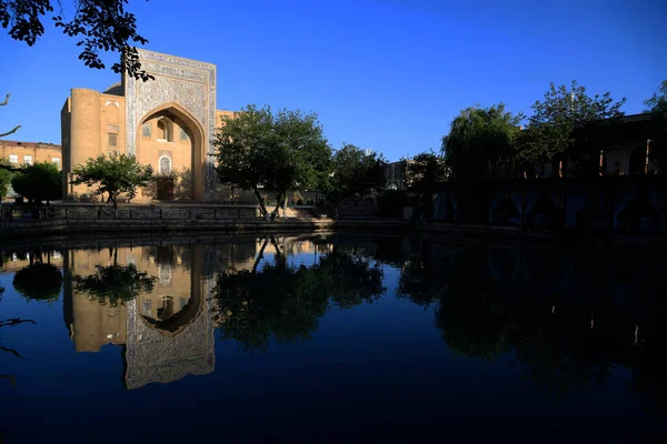 Мечеть Боло Хауз Бухарі Узбекистан Фотографія Високої Якості — стокове фото