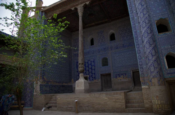 Vistas Interiores Del Palacio Tash Kauli Khiva Uzbekistán Foto Alta — Foto de Stock