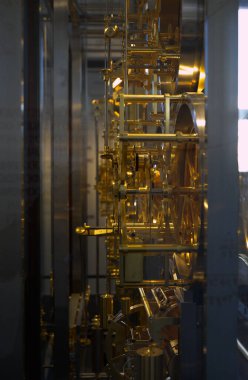 Kopenhag 'daki Jeans Olsens Dünya Saati. Yüksek kalite fotoğraf