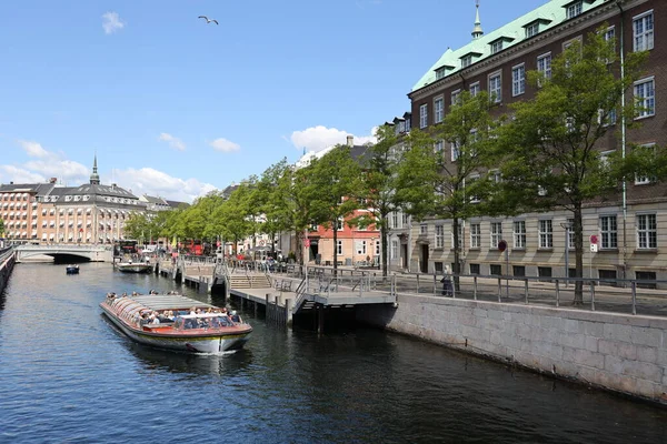 Frederiksholms Kanal Copenhagen High Quality Photo — Stock Photo, Image