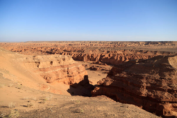 Khermen Tsav Canyon, one of the most beautiful place in Western Gobi, Mongolia. High quality photo