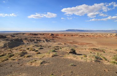 Narandaat 'ın kaya oluşumları, Güney Gobi, Moğolistan. Yüksek kalite fotoğraf