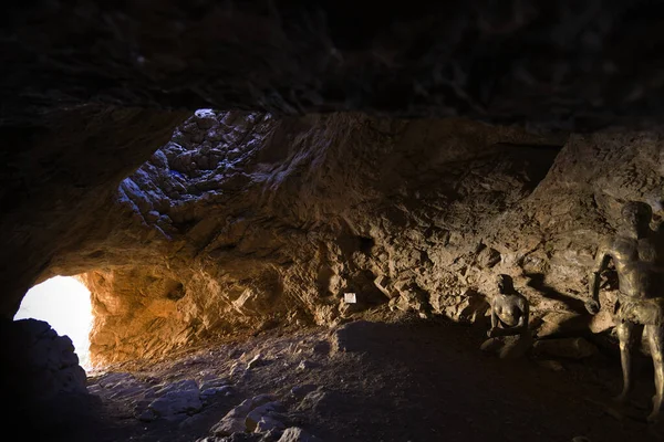 White Cave Prehistoric Men Lived Mongolia High Quality Photo — Stock Photo, Image