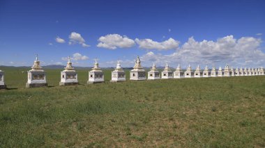 Detail of the Horse Memorial Monument in Arvaikheer. High quality photo clipart