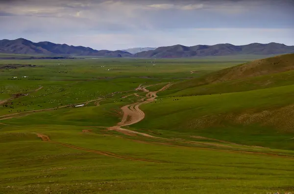 Beau Paysage Vallée Orkhon Mongolie Photo Haute Qualité — Photo