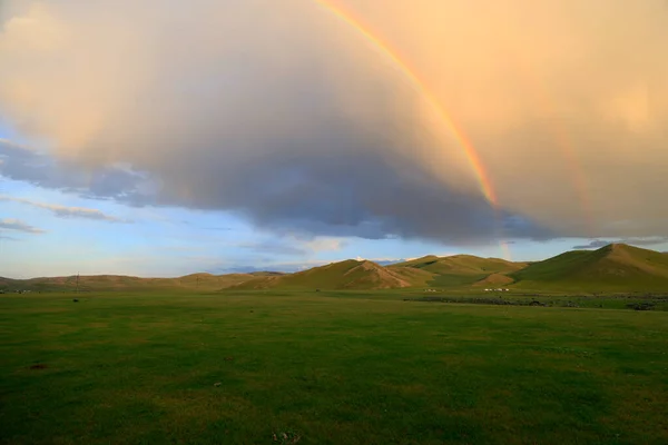 Beautiful Landscape Orkhon Valley Mongolia High Quality Photo — Stock Photo, Image