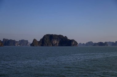 View of Halong Bay in Vietnam. High quality photo clipart