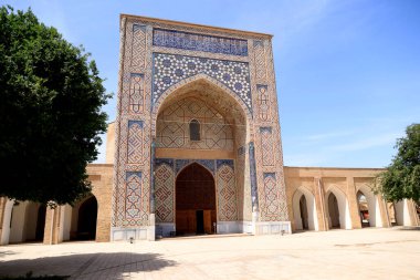 Özbekistan, Şahrisabz 'daki Kuk Gumbaz Camii. Yüksek kalite fotoğraf