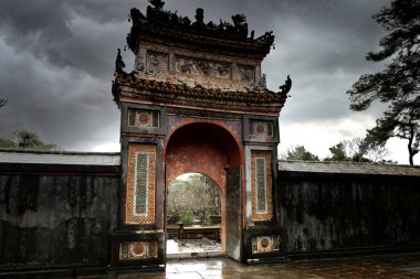 Hoi An, Vietnam 'daki Tuc Dük' ün Kraliyet Mezarı. Yüksek kalite fotoğraf