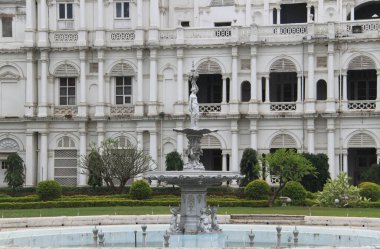 Hindistan, Gwalior 'daki Jai Vilas Sarayı manzarası. Yüksek kalite fotoğraf