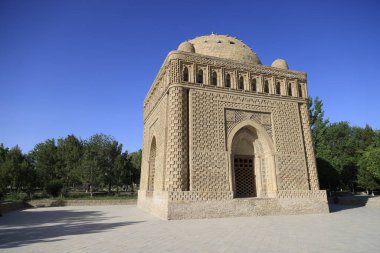 The Mausoleum of Ismail Samani in Bukhara, Uzbekistan. High quality photo clipart