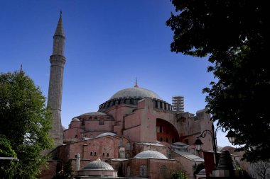 İstanbul 'daki Aya Sofya camii. Yüksek kalite fotoğraf