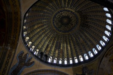 Ayasofya 'nın İstanbul' daki iç ayrıntıları. Yüksek kalite fotoğraf