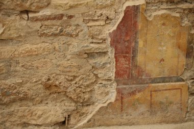 Türkiye 'nin Efes kentinin antik evlerinin süsleri. Yüksek kalite fotoğraf