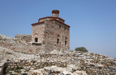Efes 'teki Citadel Hill, Türkiye. Yüksek kalite fotoğraf