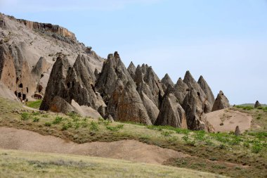 Ihlara Vadisi, Türkiye 'deki peri bacaları. Yüksek kalite fotoğraf