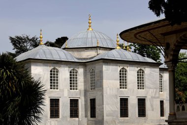 İstanbul, Türkiye 'deki Topkapı Sarayı' nın ayrıntıları. Yüksek kalite fotoğraf