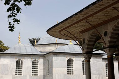 İstanbul, Türkiye 'deki Topkapı Sarayı' nın ayrıntıları. Yüksek kalite fotoğraf