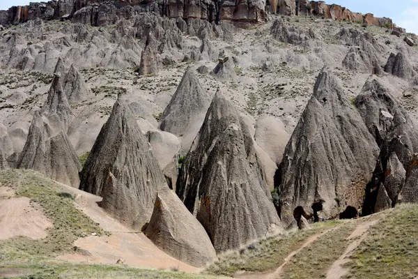 stock image The fairy chimneys of Ihlara Valley, Turkey. High quality photo