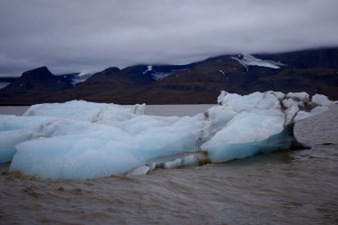 Landscapes of Keulen Fjord in Svalbard. High quality photo clipart