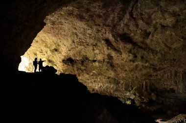 Mount Pine Ridge Ormanı 'ndaki Rio Frio Mağaraları, Belize. Yüksek kalite fotoğraf