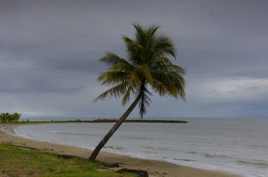 Guatemala 'daki Livingston Sahili. Yüksek kalite fotoğraf