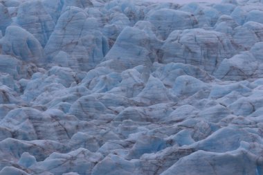 Nordenskjold Buzulu manzarası, Svalbard. Yüksek kalite fotoğraf