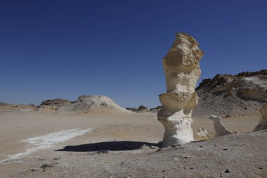 Mısır 'daki Engeller Çölü' nde kaya oluşumu. Yüksek kalite fotoğraf