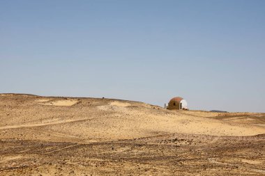 Mısır 'daki Kara Çöl manzarası. Yüksek kalite fotoğraf