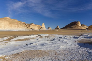 Agabat Vadisi, Mısır 'ın güzel manzarası. Yüksek kalite fotoğraf