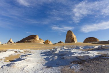 Agabat Vadisi, Mısır 'ın güzel manzarası. Yüksek kalite fotoğraf